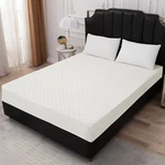 Bed Waterproof Mattress Cover Geometric Quilted Protector Soft. Fixed Price $37.90.