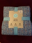 Martha Stewart Nadine Painted Jacobean Full/queen Quilt Set *new*. Fixed Price $46.99.