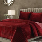 Tribeca Living Luxury Velvet Quilt Queen Size Set 260GSM Ultra-soft Oversiz.... Fixed Price $113.77.