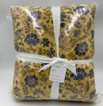 Pottery Barn Bette Handcrafted Reversible Floral Quilt Yellow Full Queen #A4C. Fixed Price $203.77.