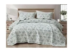 Chezmoi Collection Gigi 3-PIECE Printed Floral Cotton Quilt Set Oversized Kin.... Fixed Price $118.82.