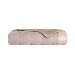 Cocon Counterpane By Yves Delorme - Silk Velvet Pique Quilt. Fixed Price $1095.00.