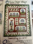 Complete Quilt Set Snow Globe Village Joy To World 6 Christmas Applique Patterns. Fixed Price $19.99.