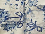 Pratesi Italy New 3PC Sheet King Set Shams Poly/cotton Print Flanged. Fixed Price $499.00.
