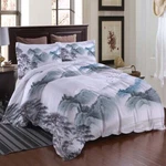 Ink Wash Forest 3D Printing Duvet Quilt Doona Covers Pillow Case Bedding Sets. Fixed Price $92.48.