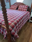 Woolrich Red Buffalo Plaid 3PC Queen Quilt Set : Country Lodge Cabin Farmhouse. Fixed Price $55.00.