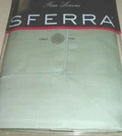 Sferra Fiona King Sham Solid Leaf Green Egyptian Cotton Sateen Made Italy New. Fixed Price $56.90.