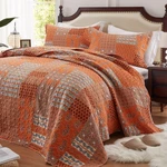 Quilt Set Full/queen Size 3 Piece Bedspread Coverlet Lightweight Comforter Mi.... Fixed Price $102.15.