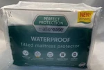 Perfect Protection Allerease King Size Waterproof Fitted Mattress Protector. Fixed Price $25.00.