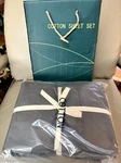 Shilucheng 100% Egyptian Cotton 16" Deep Sheet Set 1000 Tc Dark Gray Cal King. Fixed Price $74.95.