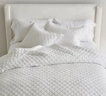 Pottery Barn - Belgian Flax Linen Diamond Quilt New Sale. Fixed Price $169.99.