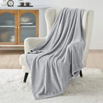Bedsure Light Grey Fleece Blanket 50X70 Throw Xl (50" 70"),. Fixed Price $30.57.