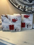 Pottery Barn Elf The Movie Comforter Standard Shams (2) Nwt. Fixed Price $49.50.