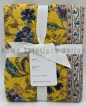 Pottery Barn Bette Reversible Floral Quilted Sham Yellow Euro #J5299. Fixed Price $63.22.