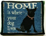 Manual Weavers Tapestry Bedspread Throw Kate Ward Love My Dog Collage New!. Fixed Price $39.57.