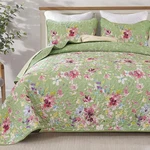 Garden/botanical/floral/cottagecore Style Bedspread Set - Gg Home. Fixed Price $30.99.