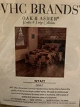 Rustic California King Quilt & 2 Pillow Cases Lodge Wyatt Vhc Brands New. Fixed Price $249.99.