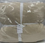 Pottery Barn Vintage Washed Cotton Linen Comforter Flax Beige King/cal #A6B. Fixed Price $266.82.
