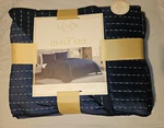 Lenox Holiday 3 Piece Quilt Set Full/queen - Navy. Fixed Price $42.00.
