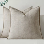 Moment Linen Covers 2,BOHO Farmhouse Throw Pillowcases Neutra.... Fixed Price $79.49.