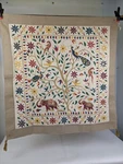 Ten Thousand Villages Embroidered Wall Hanging Tapestry India Tree Of Life. Fixed Price $44.99.
