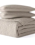 3PC Calking Floral Quilt Set Microfiber Soft Lightweight Coverlet/shams (S5. Fixed Price $22.49.