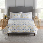 Croft & Barrow Sarah Reversible Cotton Quilt Or Sham, Yellow. Fixed Price $20.00.