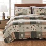 Greenland Home Sedona King 3-PIECE Quilt Set Gray. Fixed Price $147.76.