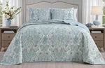 Grand Linen 3-PIECE Oversized Lightweight Quilt California King, Multicolor. Fixed Price $89.50.