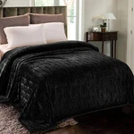 Flannel Fleece Queen Size Blanket For Bed, Soft Fluffy Velvet Bedspread Coverlet. Fixed Price $36.67.