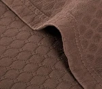 Calvin Klein Melrose Oval Bands Queen Coverlet Wineberry Blanket New Msrp $215. Fixed Price $69.95.