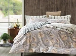 Botanical 3PC 100% Cotton Bedding SET:1 Duvet Cover 2 Pillow Shams Queen/king. Fixed Price $38.46.