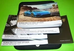 2021 Lamborghini Huracan Evo Rwd Spyder Owners Manual Set +infotainment +case. Fixed Price $1274.99.