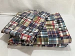 Ll Bean Madras Plaid Patchwork Twin Cotton Duvet With Standard Sham. Fixed Price $69.99.