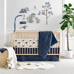 Mills Waffle Navy 4PC Baby Crib Bedding Set - Levtex. Fixed Price $119.99.