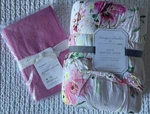 New Set Pottery Barn Monique Lhuillier Jolie Quilted +belgian Flax Linen Shams. Fixed Price $59.99.