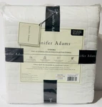 Home By Jennifer Adams Solana Diamond 3-PIECE Quilt Set Queen White. Fixed Price $60.00.