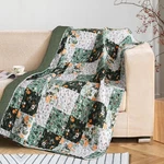 Exclusivo Mezcla Microfiber Boho Patchwork Pattern Quilted Throw Blanket For. Fixed Price $36.99.