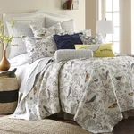 Levtex Home - Mockingbird Quilt Set Full/queen, Grey. Fixed Price $180.64.