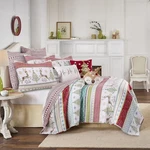 Levtex Home Merry & Bright Collection Comet And Cupid Quilt Full/queen 3 Pc Set. Fixed Price $79.99.