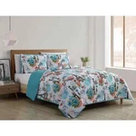 Vcny Home Eiffel Reversible Quilt Set - Blue 3 Piece Full Queen Paris. Fixed Price $34.99.
