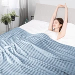 Elegear Revolutionary Cooling Blanket Twin, Absorbs 59" X 79", Light Blue. Fixed Price $57.11.