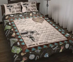 Camping Couple Custom Name Quilt Blanket Pillowcases Bedding Set Bedspread. Fixed Price $77.99.