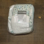 Madison Park 4PC Tulia Seersucker Coverlet Set Aqua Blue Multi Full / Queen. Fixed Price $24.05.
