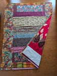 Handmade Reversible Quilt Bedspread Blanket Patch Colorful Twin 76X60" New. Fixed Price $29.99.