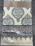 Saffron Marigold Hand Printed Luxury Indian Bedding King Bedspread 90 108. Fixed Price $86.95.