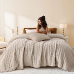 Wonderful Luxury Velvet Quilt - Striped Channel Stitch Beige ... Fast Ship. Fixed Price $127.99.