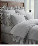New Southern Living Simplicity Brooke Gray Full/queen Comforter & Shams $349. Fixed Price $131.59.