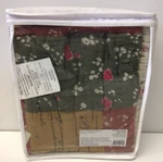 The Company Store Autumn Floral Handcrafted Patchwork Sham- King. Fixed Price $24.95.