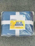 Room Essentials Satin Quilt Comforter Blue Full / Queen 86 X 90. Fixed Price $10.00.